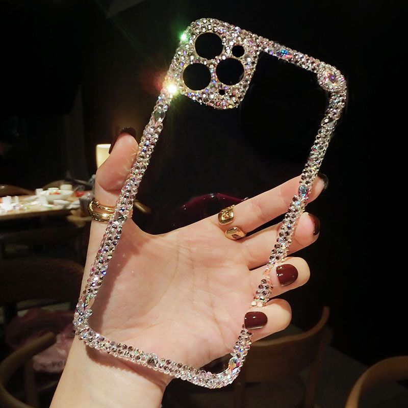 Coques pour iPhone Série avec Cristal pour Femme