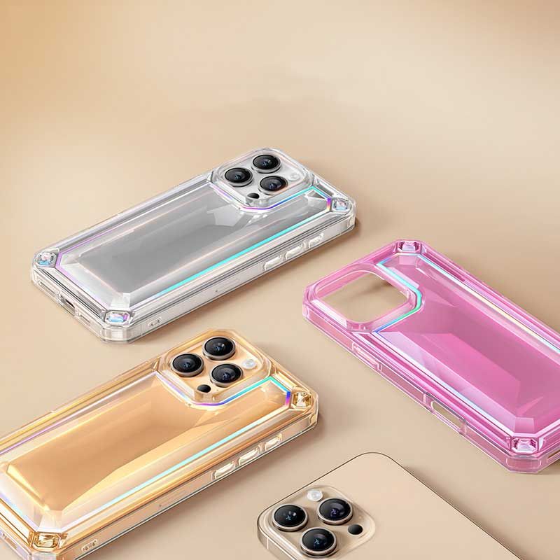 Femme Coques pour iPhone 16 Incrustée de Cristaux