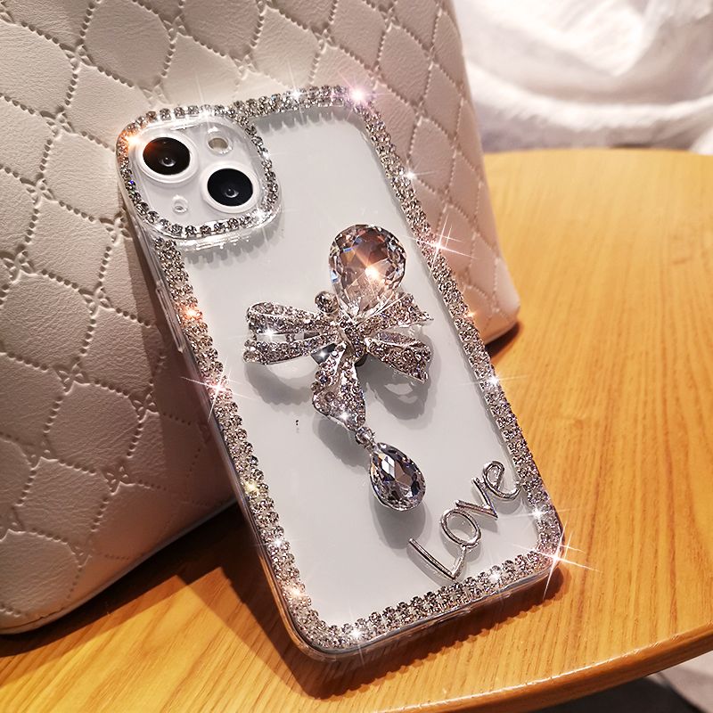 Femme Coques pour iPhone Série avec Cristal