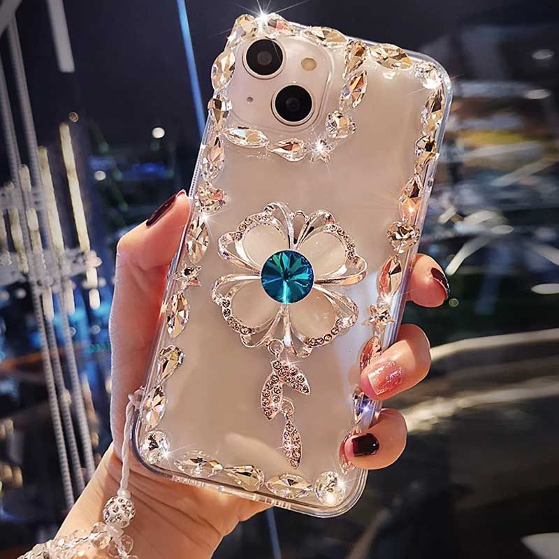 Femme Coques pour iPhone Série avec Cristal