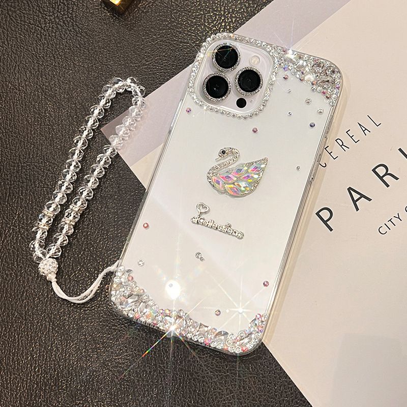 Femme Coques pour iPhone Série avec Cristal