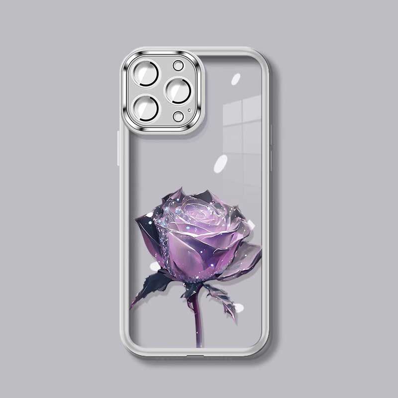 iPhone Série Coques pour Femme à Motif de Roses