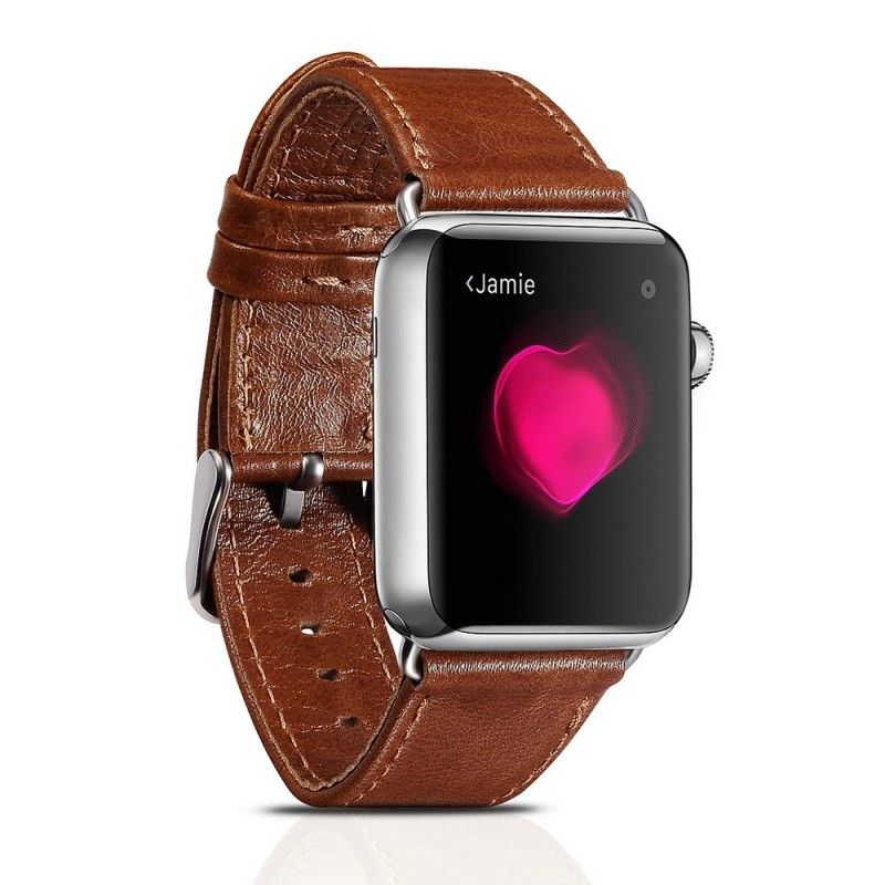 Bracelet Apple Watch 42 Mm En Cuir - Peau De Serpent