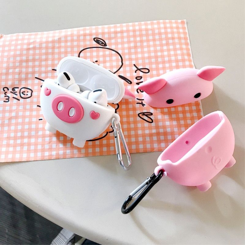 Coque Airpods Pro Silicone Cochon