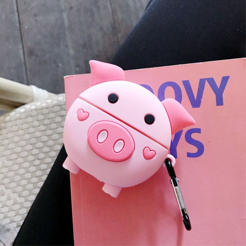 Coque Airpods Pro Silicone Cochon