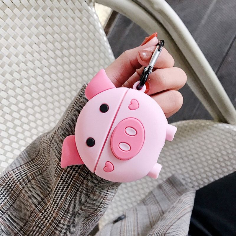 Coque Airpods Pro Silicone Cochon