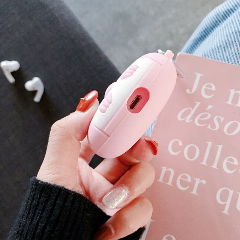 Coque Airpods Pro Silicone Hibou