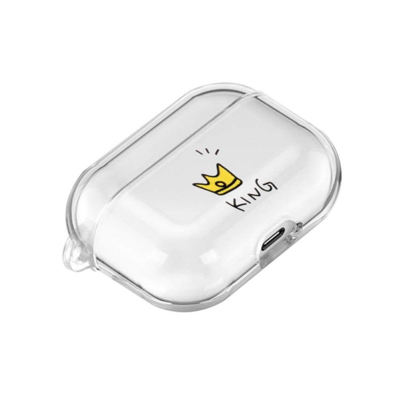 Coque Airpods Pro Silicone Transparent King