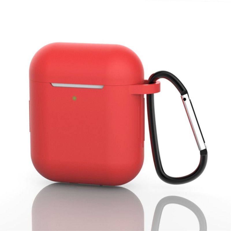 Coque Airpods Silicone Avec Mousqueton