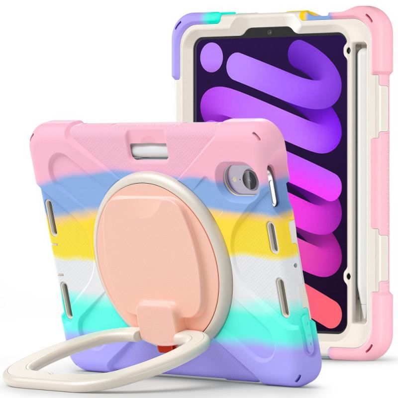 Coque iPad Mini 6 (2021) Ultra Résistante Anneau-Support Color