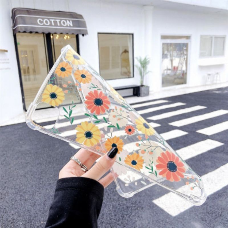 Coque iPad Pro 11" (2021) (2020) (2018) Flexible Fleurs