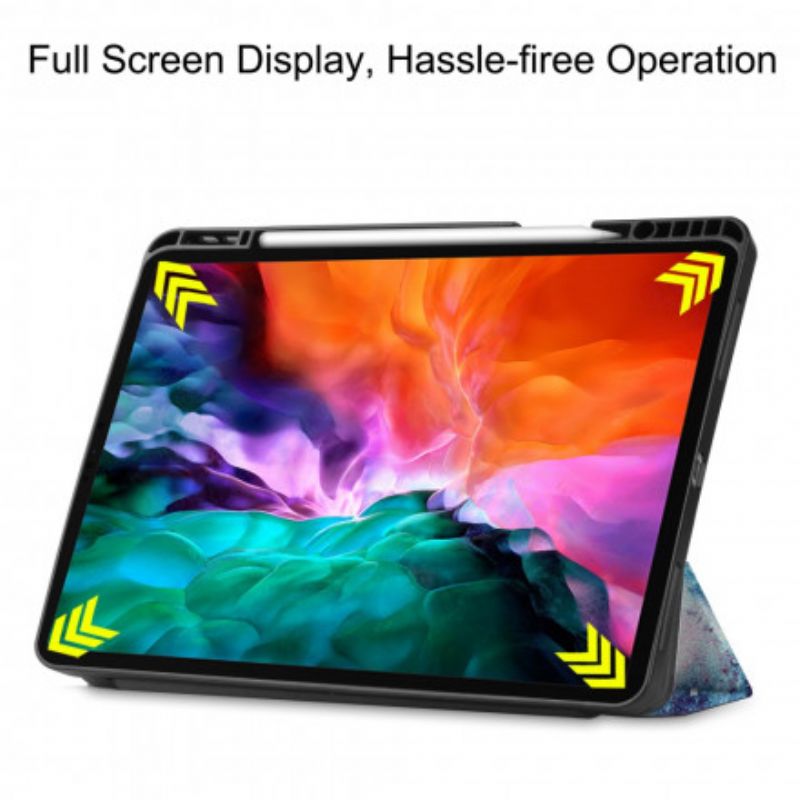 Coque iPad Pro 12.9" (2021) Porte-stylet Espace