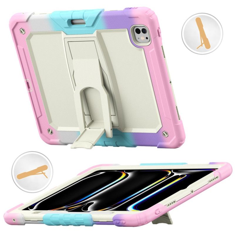 Coque iPad Pro 13 (2024) Robuste avec Porte-Stylo et Bandoulière