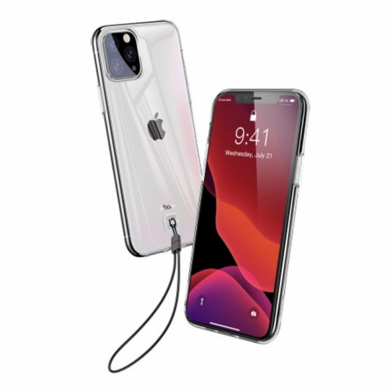 Coque iPhone 11 Baseus Transparente À Lanière