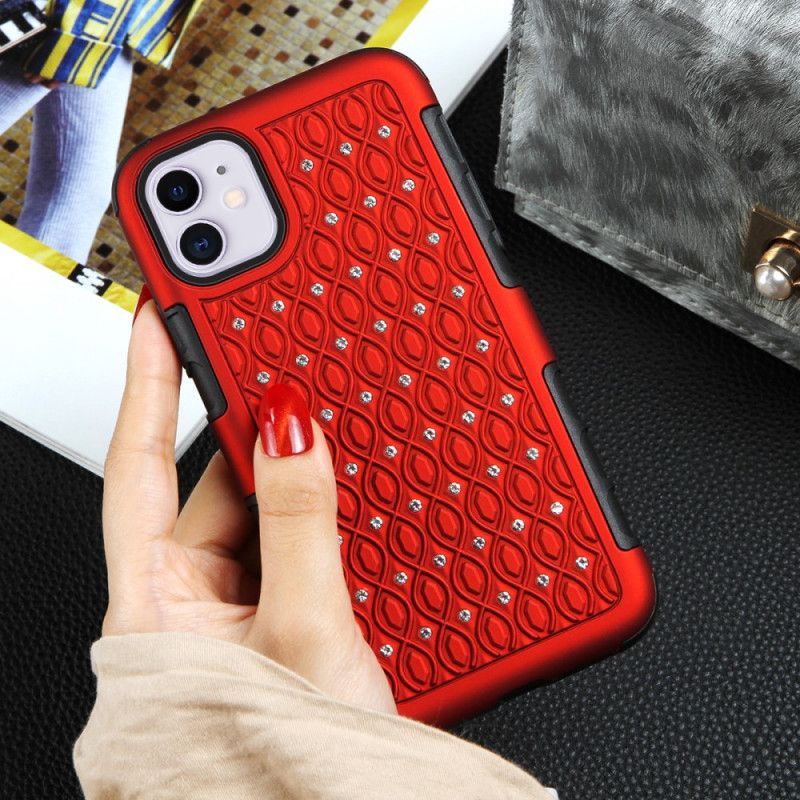 Coque iPhone 11 Diamants Bling