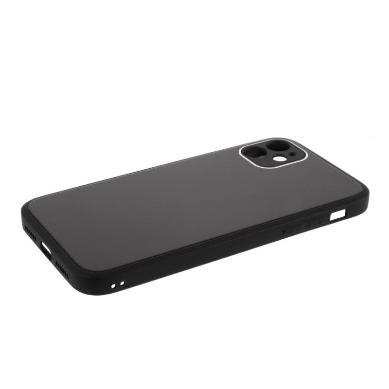 Coque iPhone 11 Dos En Verre Et Rebords En Silicone