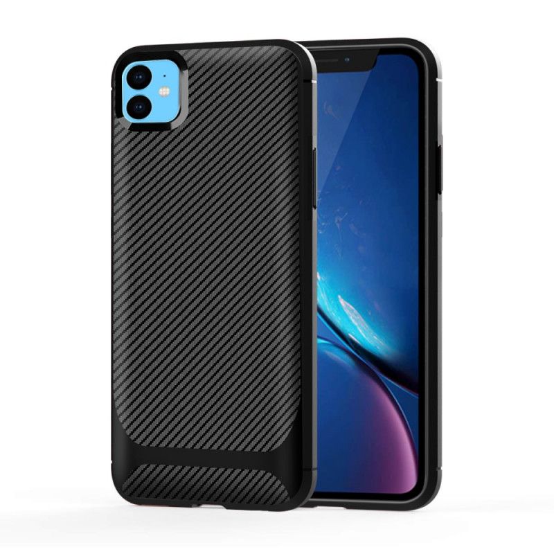 Coque iPhone 11 Fibre Carbone Flexible