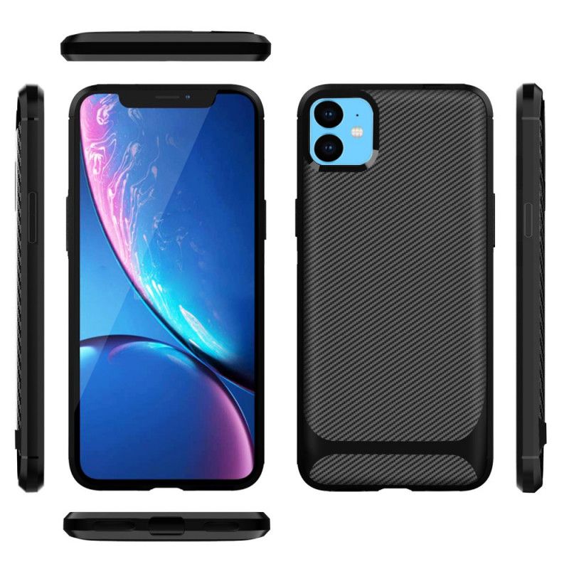 Coque iPhone 11 Fibre Carbone Flexible