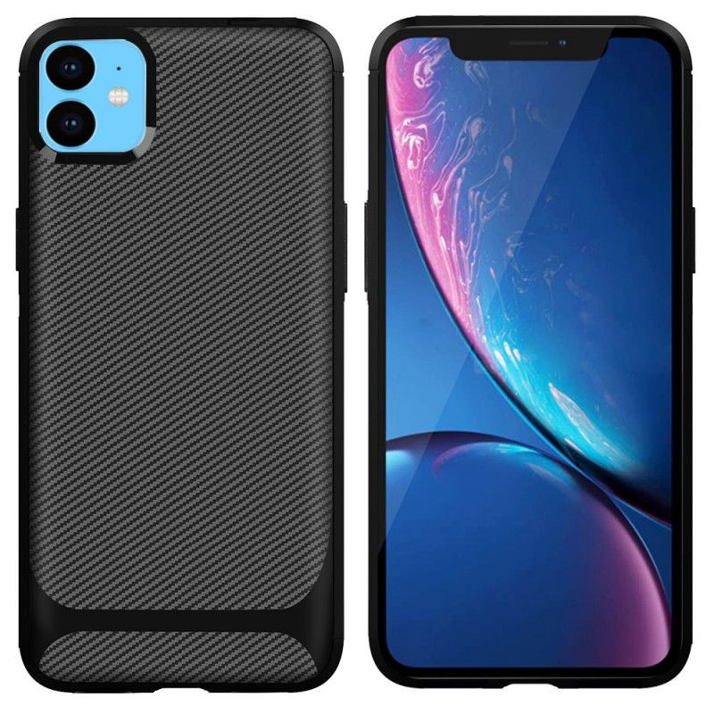 Coque iPhone 11 Fibre Carbone Flexible