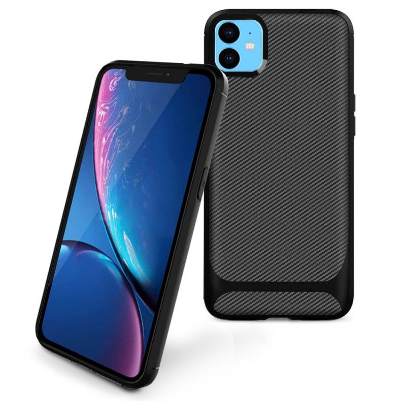 Coque iPhone 11 Fibre Carbone Flexible