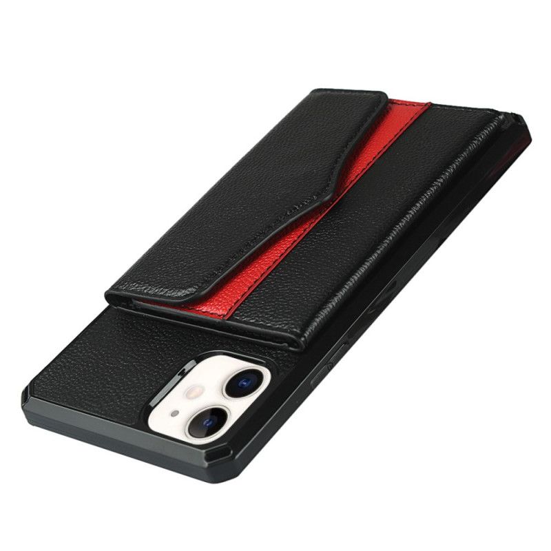 Coque iPhone 11 Multi-fonctionnelle Avec Miroir Et Lanière