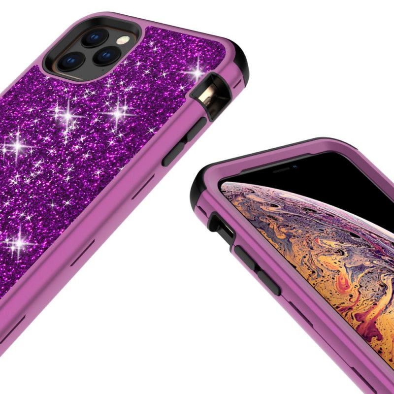 Coque iPhone 11 Pro Hybride Paillettes