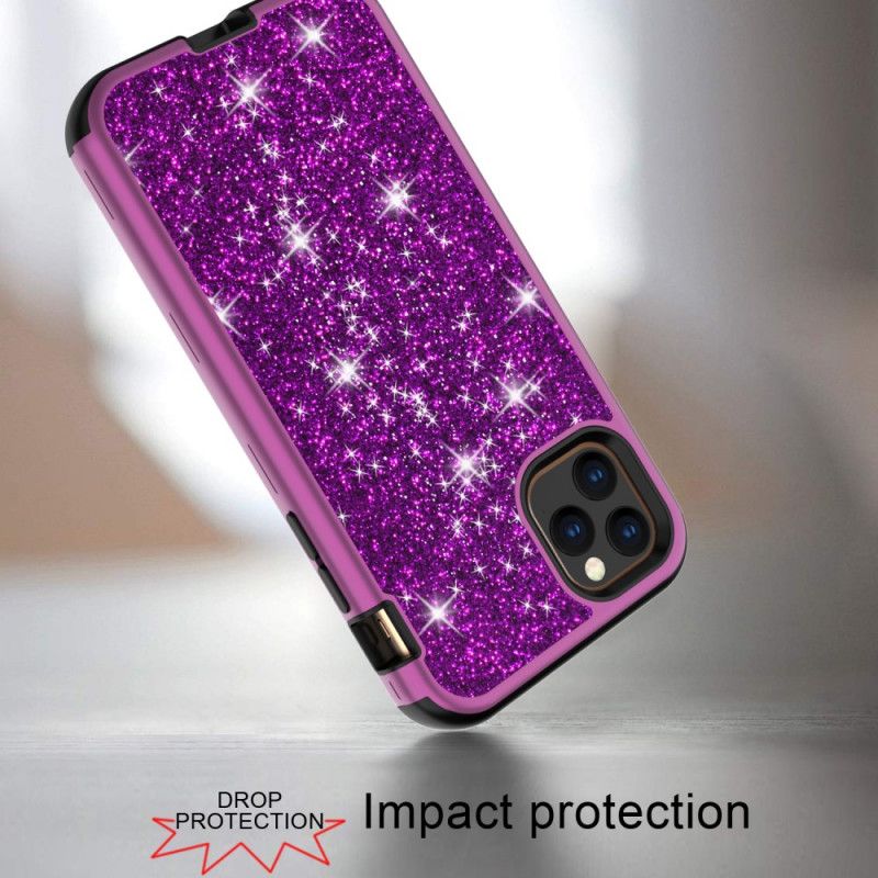 Coque iPhone 11 Pro Hybride Paillettes