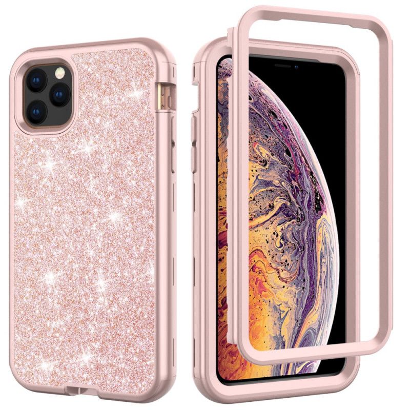 Coque iPhone 11 Pro Hybride Paillettes