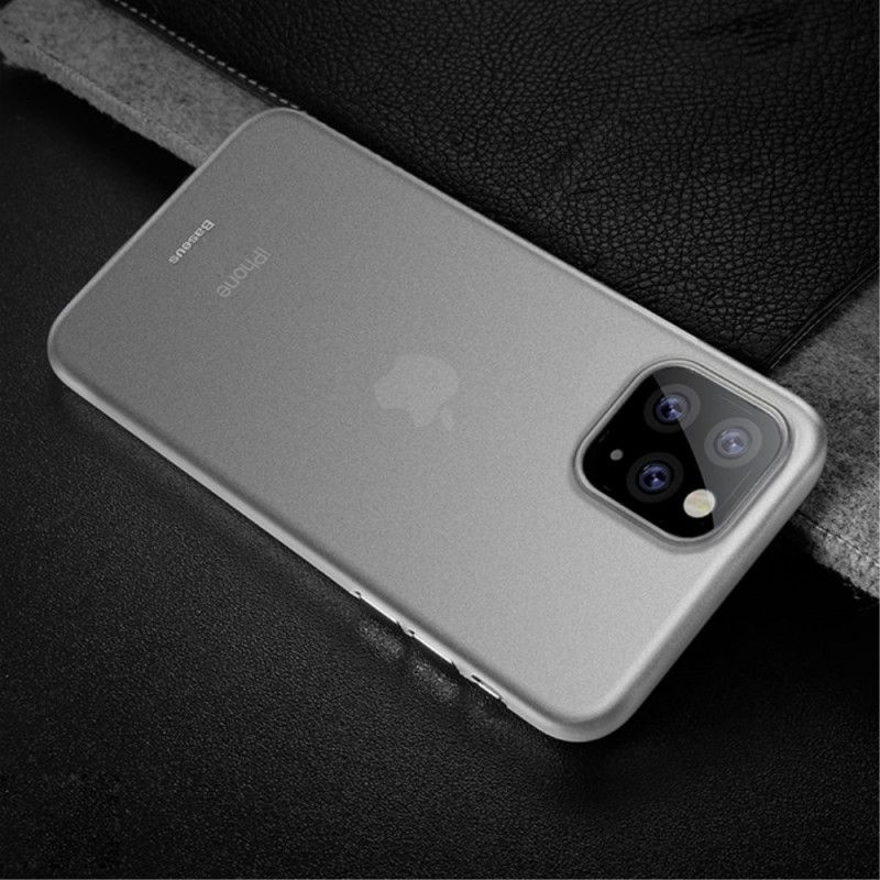 Coque iPhone 11 Pro Max Baseus Translucide Givrée