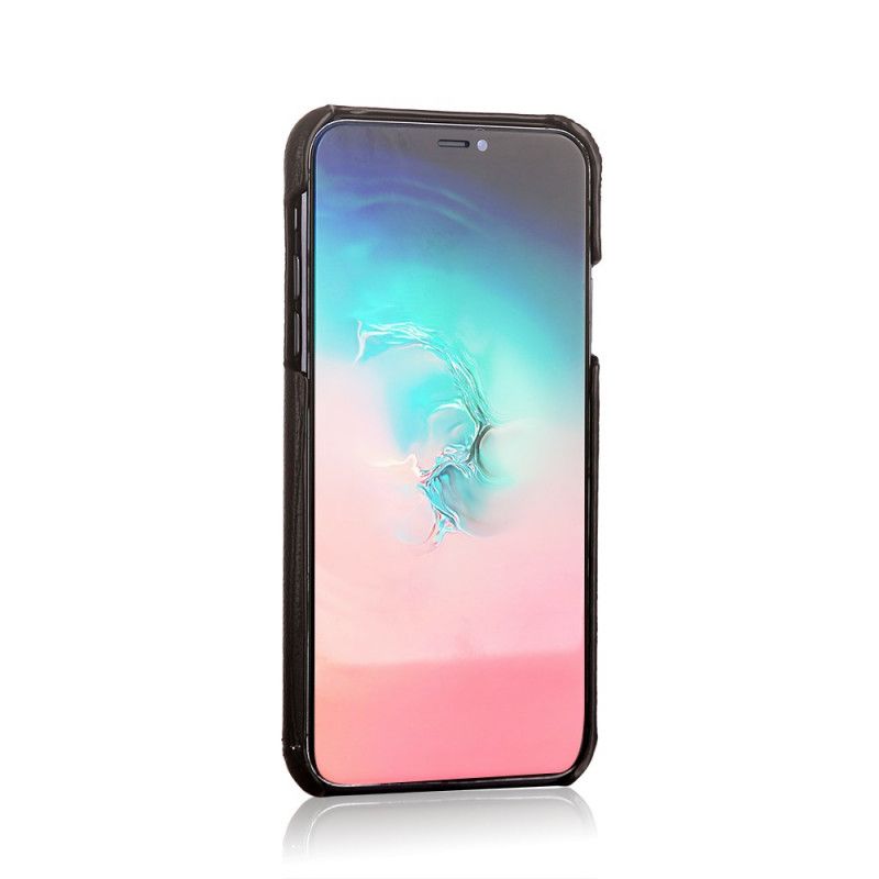 Coque iPhone 11 Pro Max Cuir Véritable Pierre Cardin