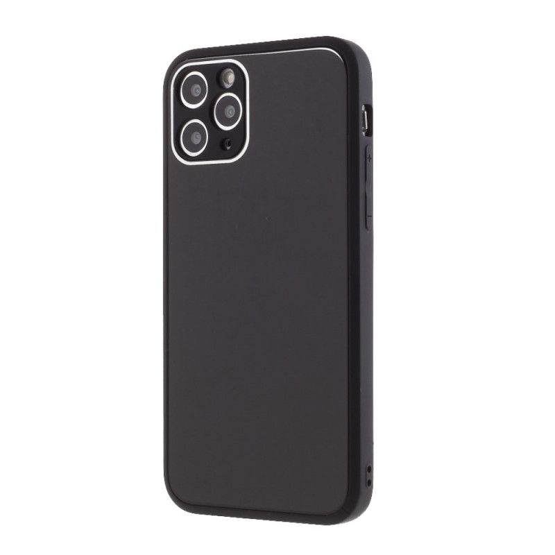 Coque iPhone 11 Pro Max Dos En Verre Et Rebords En Silicone