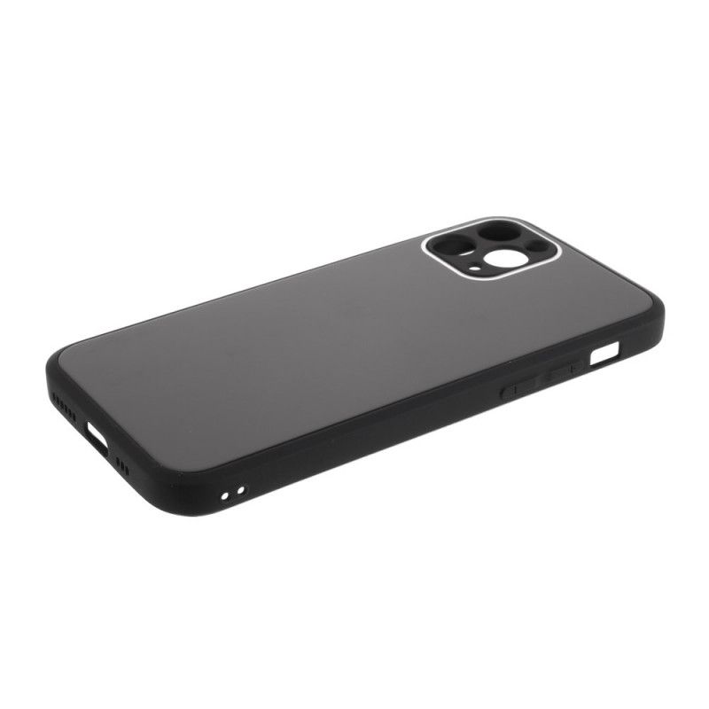 Coque iPhone 11 Pro Max Dos En Verre Et Rebords En Silicone