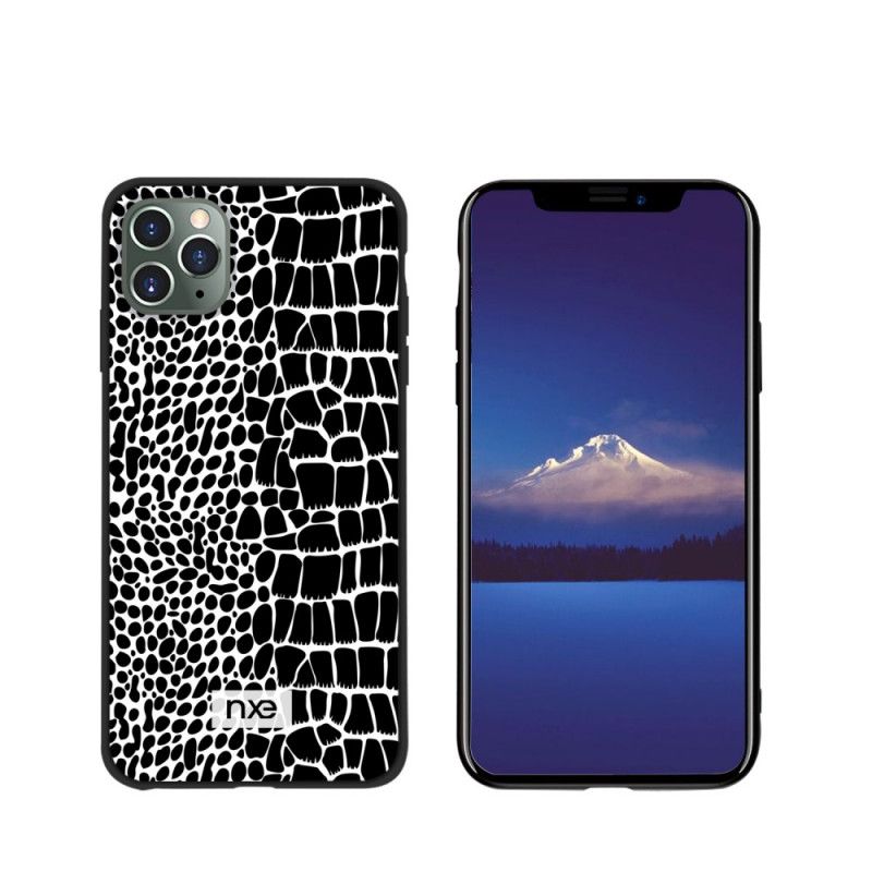 Coque iPhone 11 Pro Max Effet Peau De Crocodile Nxe