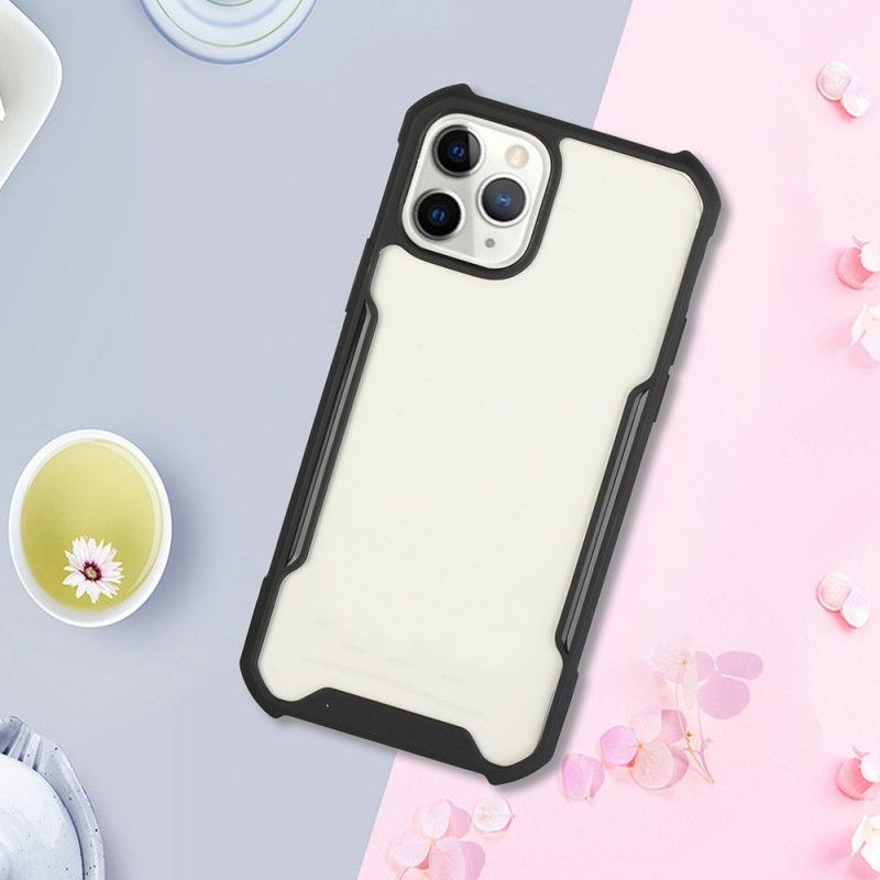 Coque iPhone 11 Pro Max Hybride Rebords Colorés