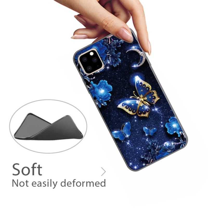 Coque iPhone 11 Pro Max Papillon La Nuit De Lune