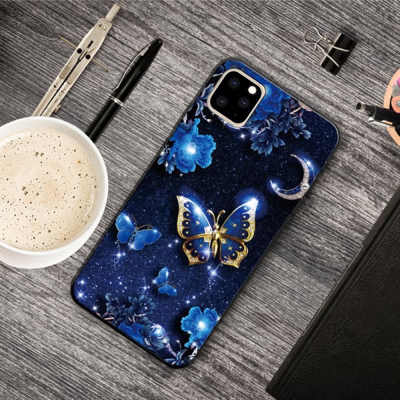 Coque iPhone 11 Pro Max Papillon La Nuit De Lune