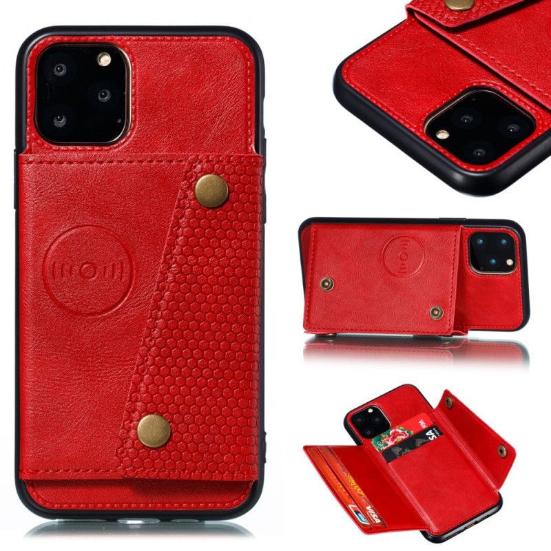 Coque iPhone 11 Pro Max Portefeuille À Snap