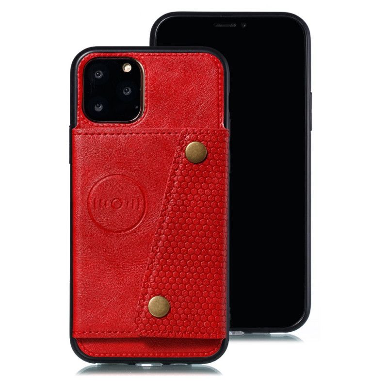 Coque iPhone 11 Pro Max Portefeuille À Snap