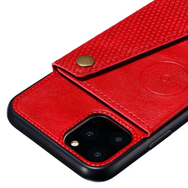 Coque iPhone 11 Pro Max Portefeuille À Snap