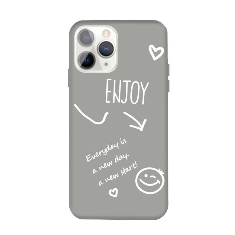 Coque iPhone 11 Pro Max Silicone Enjoy