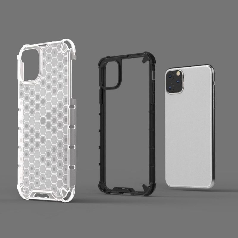 Coque iPhone 11 Pro Max Style Nid D'abeille