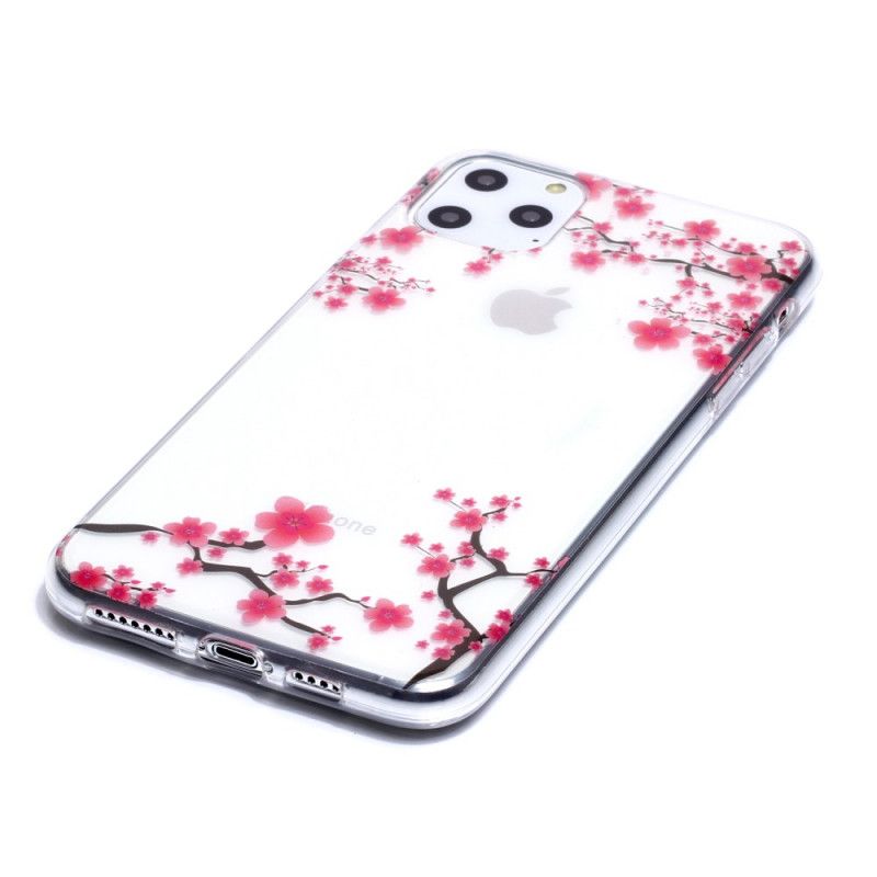 Coque iPhone 11 Pro Max Transparente Arbre Fleuri