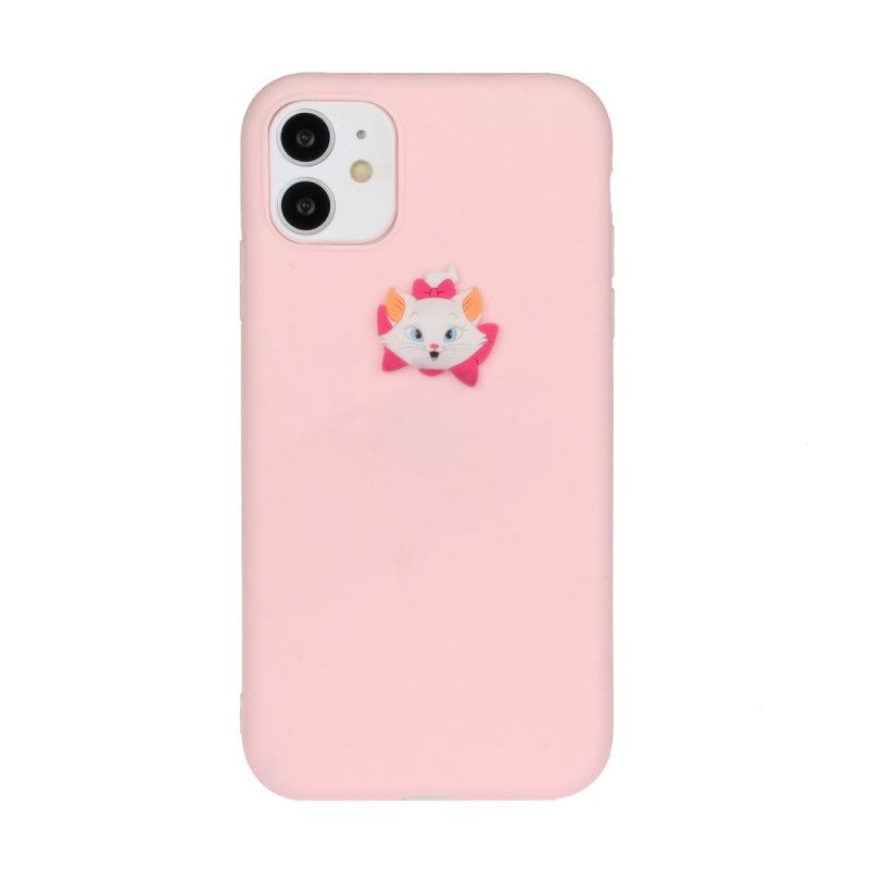 Coque iPhone 11 Silicone Logo Animal Fun