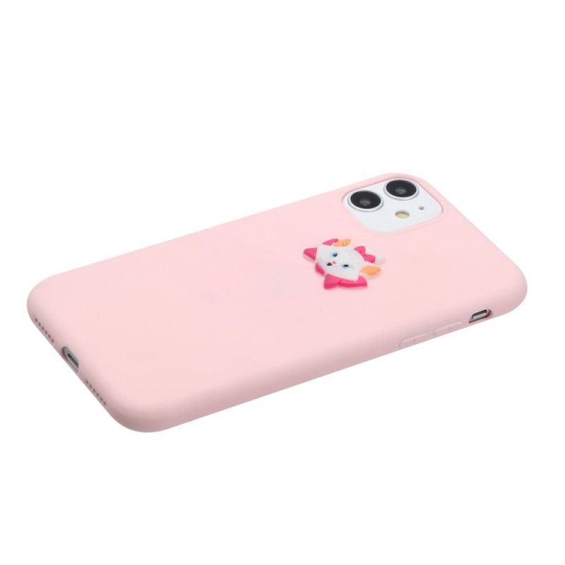 Coque iPhone 11 Silicone Logo Animal Fun