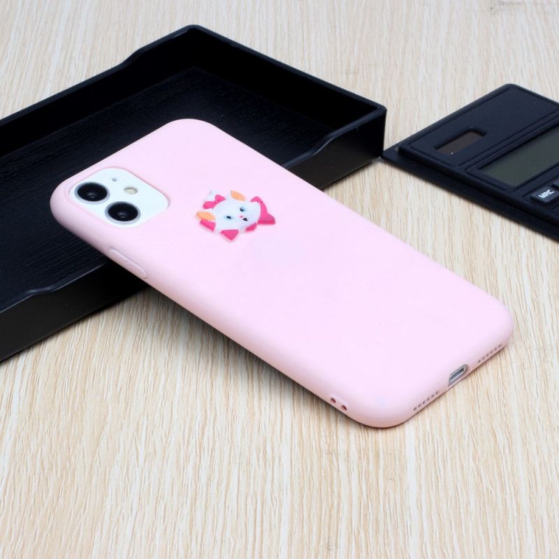 Coque iPhone 11 Silicone Logo Animal Fun