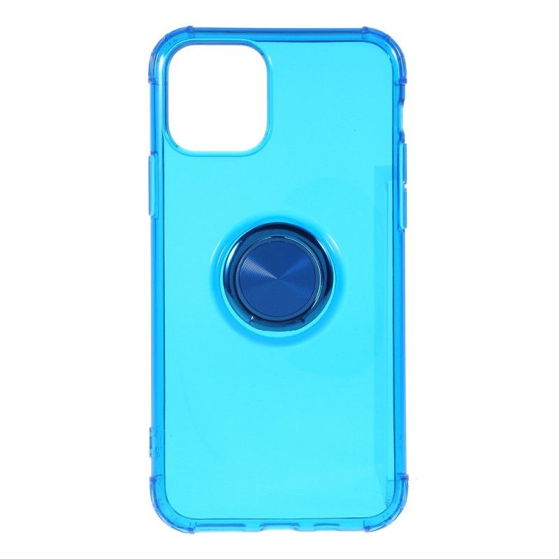 Coque iPhone 11 Transparente Anneau Métal