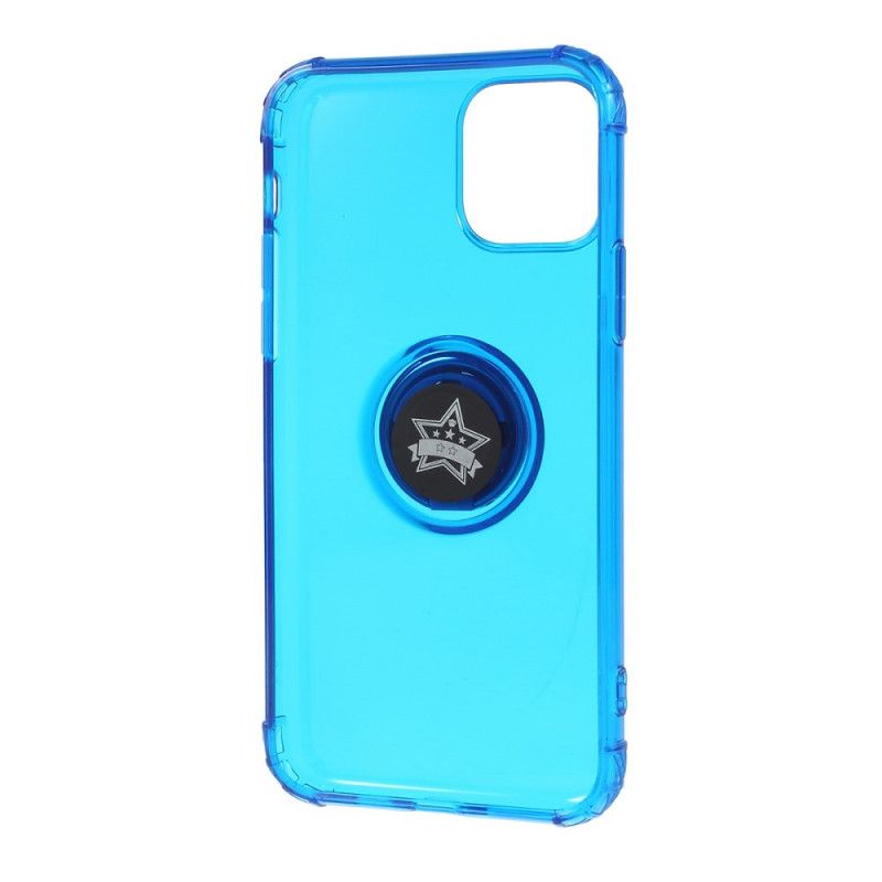 Coque iPhone 11 Transparente Anneau Métal