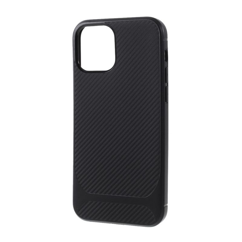 Coque iPhone 12 Mini Fibre Carbone Color