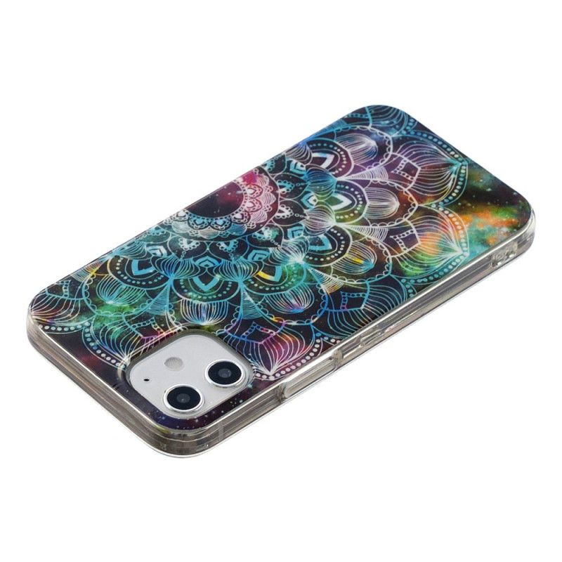 Coque iPhone 12 Mini Série Floralies Fluorescente