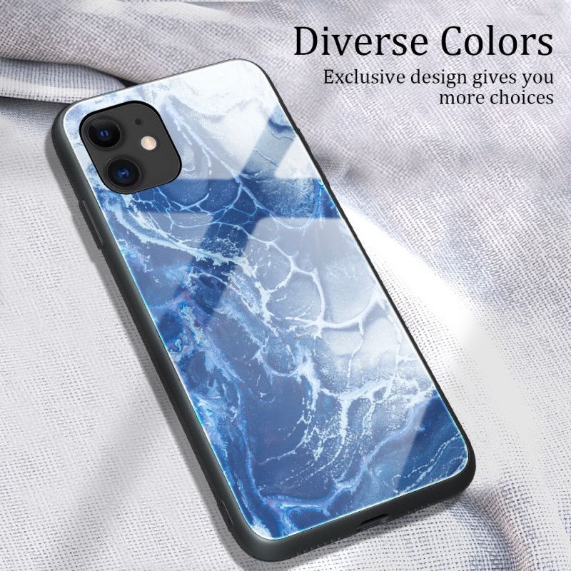 Coque iPhone 12 Mini Verre Trempé Colors